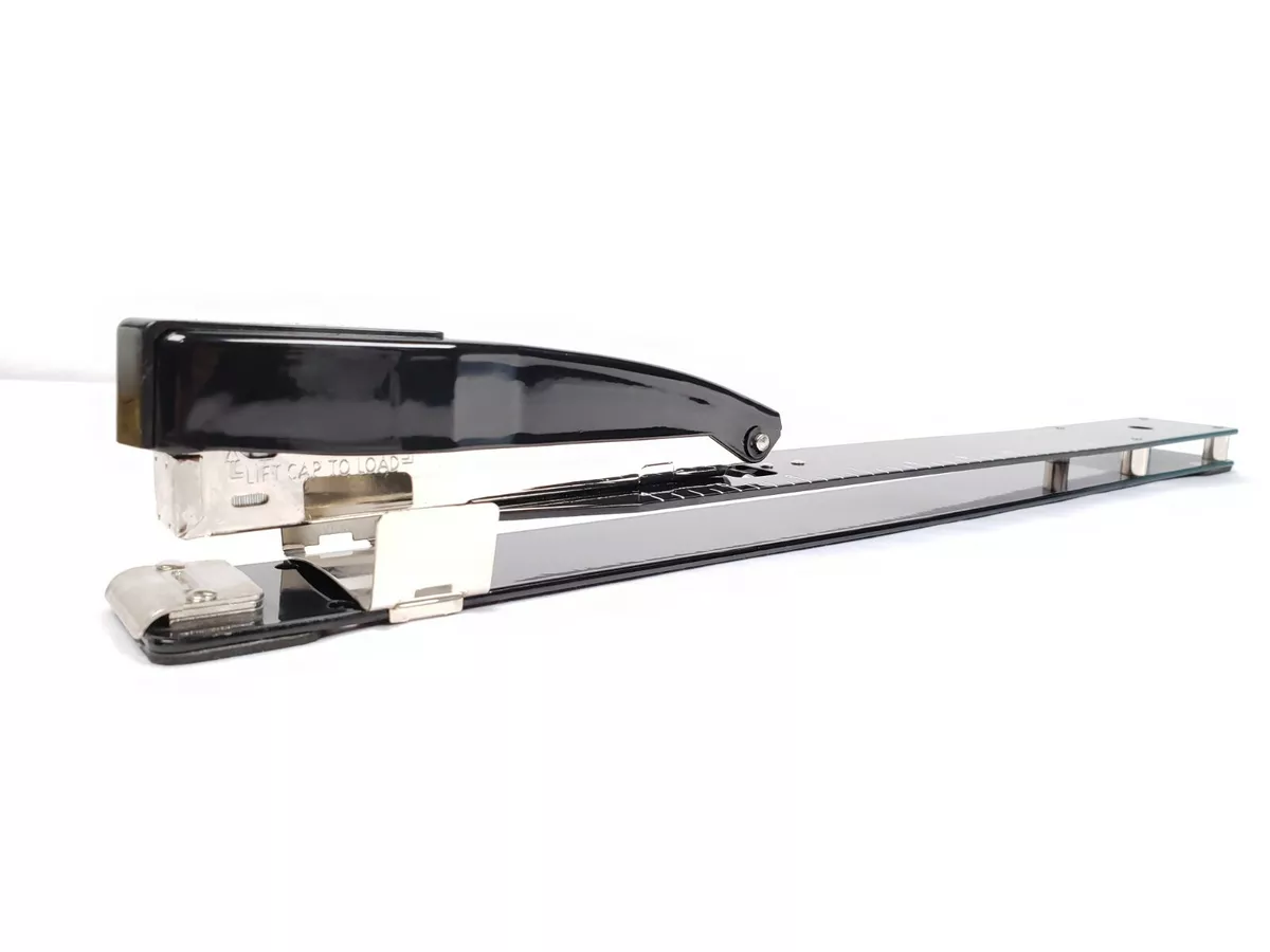 Long online reach stapler