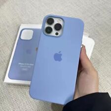 Funda iPhone 13 PRO MAX Apple Silicona FOG Blue MagSafe