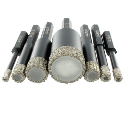 6-20mm 6-Kant Diamantbohrer Fliesenbohrer Keramikbohrer Marmor Granit Kühlwachs 6-20mm 6-Kant Diamantbohrer Fliesenbohrer Keramikbohrer Marmor Granit Kühlwachs