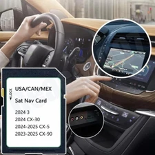For CX-30/3, CX-5, CX-90 Navigation SD Card Latest Version GPS Maps USA/CAN/MEX
