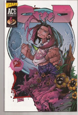 CREED #1   WIZARD ACE EDITION - ACETATE COVER   TRENT KANIUGA COVER - 1996