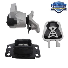 For 2013 2014 2015-2020 Ford Fusion 2.0L Engine Motor Mounts & Trans Mount 3PCS