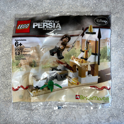 2010 LEGO Brick Master Disney Prince Of Persia The Sands Of Time 20017 New