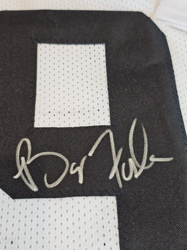 Barry Foster Autographed/Signed Jersey Beckett Sticker White Custom Jersey - Picture 2 of 8