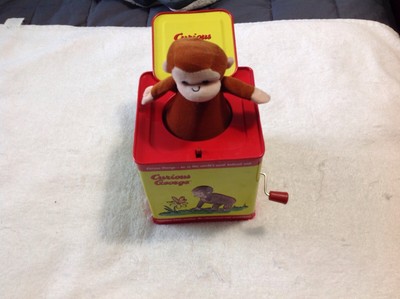 Schylling Classic Curious George Musical Jack in the Box Toy 19649200368 | eBay