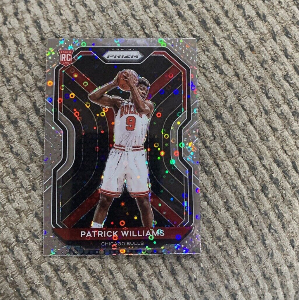 2020-21 NBA Panini Prizm Fast Break Disco #288 Patrick Williams ROOKIE RC BULLS