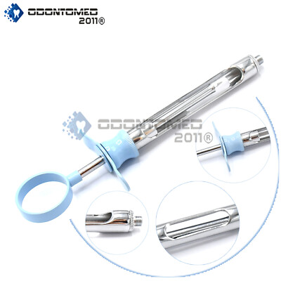 Seringue à Aspiration Dentaire Type CW 1.8 Ml - Manche Vert - Instrument Stérile Pour Cabinet