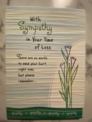 Blue Mountain Arts With Sympathy in your time of loss - Picture 1 of 2