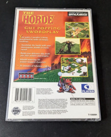 Sega Saturn The Horde complete CIB  *tested*