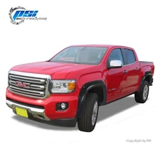 Pocket Bolt Style Fender Flares Fits GMC Canyon 2015-2020 ; 5'2" Bed ; Paintable