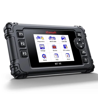 iCarsoft MT V6 für Harley Davidson Diagnosegerät OBD Scanner inkl. Adapter