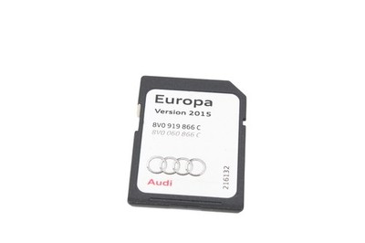 MMI NAVI MIB-S SD Karte Europa 2015 8V0919866C Audi A3 S3 RS3 8V original