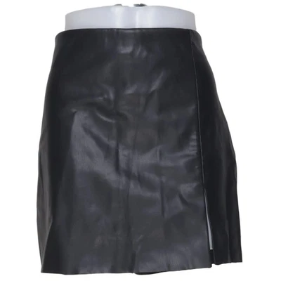 Zara, jupe, taille : XL, noir, polyester, unicolore, femmes #anD - Photo 1/4