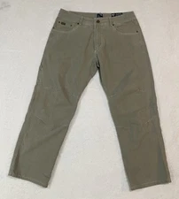 Kuhl Men's Born In The Mountains Revolvr Pants Size 34x30 Gray Outdoor Hiking