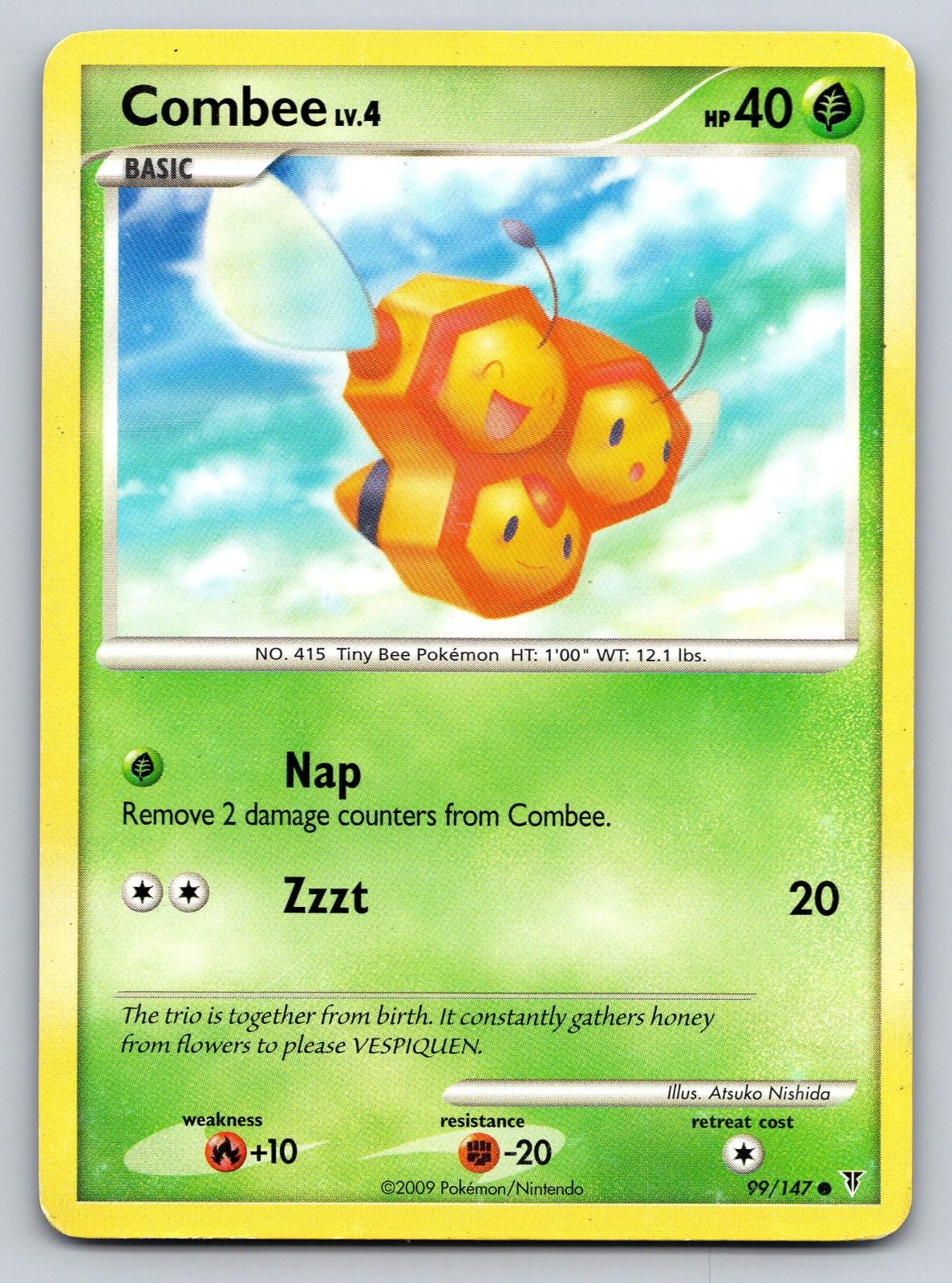 Combee 99/147 Common Supreme Victors Pokemon Lightly Played