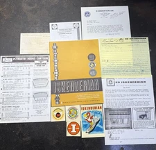 Original 1965 Iskenderian Catalog Racing Cams with STICKERS/DECALS  Isky Lot