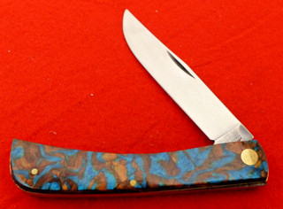 Cuchillo cerrado Sodbuster Sod Buster Contento Alemania 4 75"