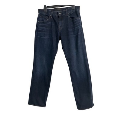 J. Brand Cole Jeans Basic Casual Denim Pants Dark Wash Indigo 31 Straight