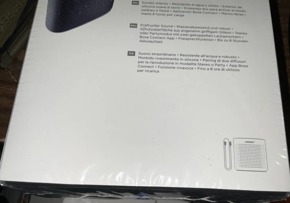 Bose SoundLink Color II Limited Edition Wireless Speaker - Midnight Blue In Box - Image 4 of 4