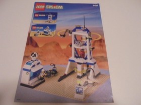 Lego 6456 Space Port Mission Control&mdash;COMPLETE w/Box, Manual & Rocket Engine