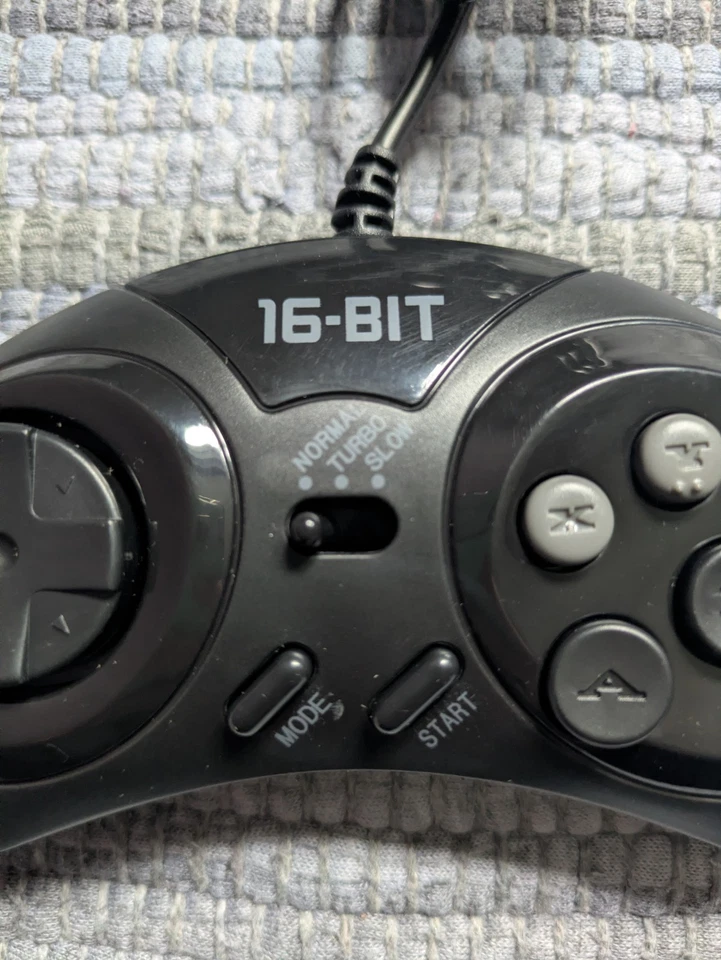 6 Button Gamepad Controller For SEGA MEGADRIVE & GENESIS Turbo and Slow Function - Image 4 of 4