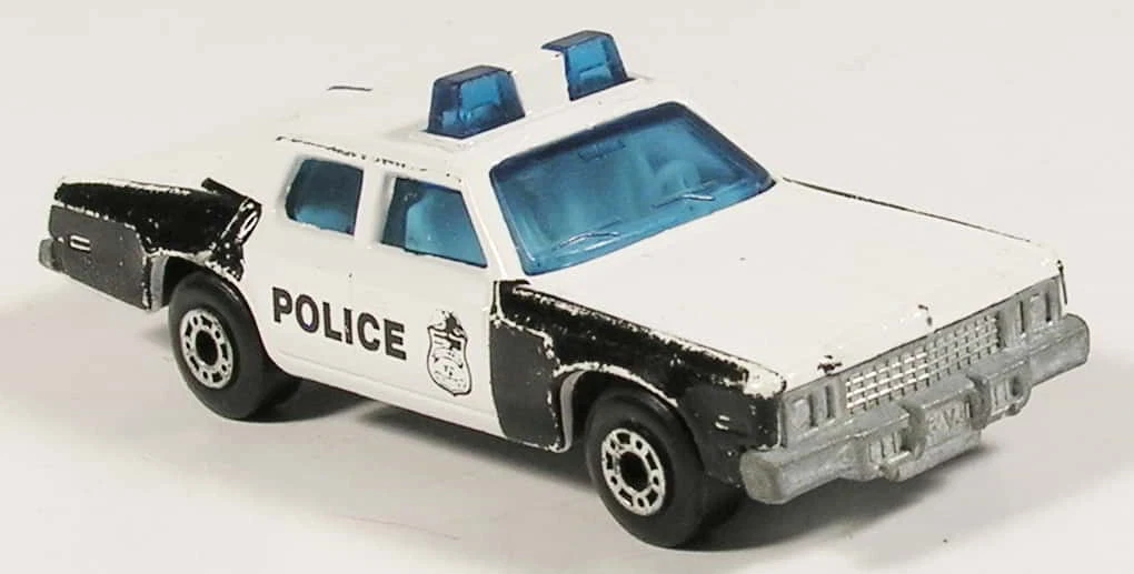 Plymouth 1:64 Scale Vintage Manufacture Diecast Police Vehicles