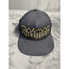 Batman Hat Cap Strap Back Black DC Comics Logo Movie Super Hero Bat Signal