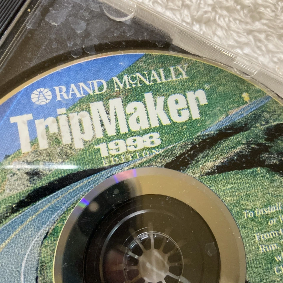 Rand McNally Trip Maker 1998 Edition Users Guide PC Computer Software Vintage - Image 2 of 4