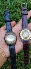 Lot of 2 Vintage Automatic Watches Garuda Ronda-Matic & Ricoh - Not Running