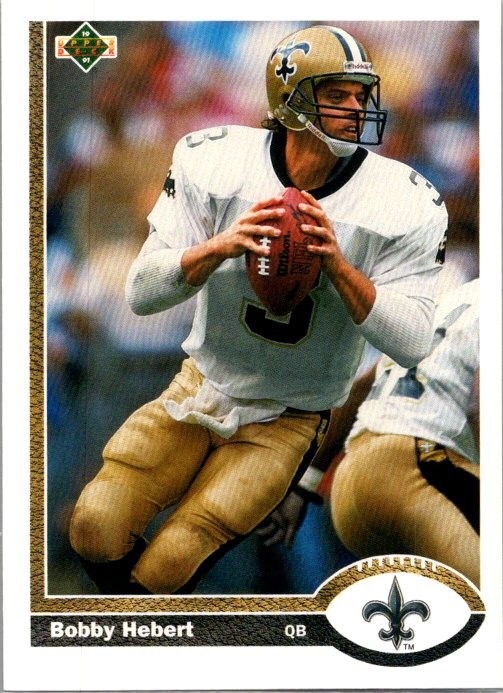 1991 Upper Deck #44 Bobby Hebert