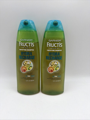 Garnier Fructis Fortifying Shampoo Hydra Recharge For All Hair Types 13oz 2 Pack