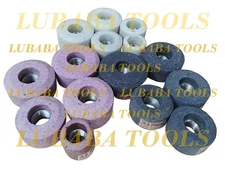 15x Set Of VALVE SEAT GRINDING STONES For SIOUX HOLDER 11/16" Thread.