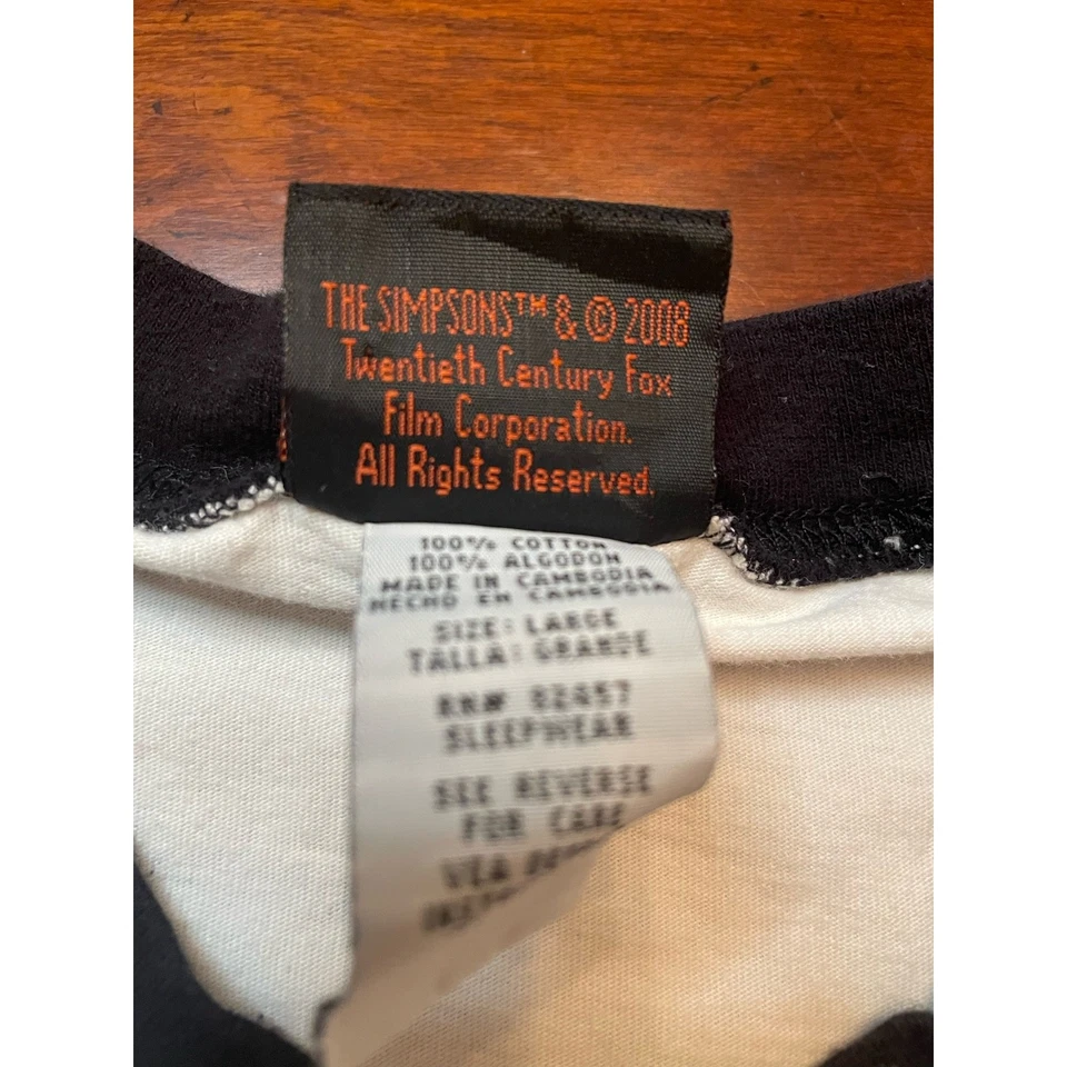 Camiseta vintage 2008 de Los Simpson Homer Simpson Woo Hoo Foto 4 de 4