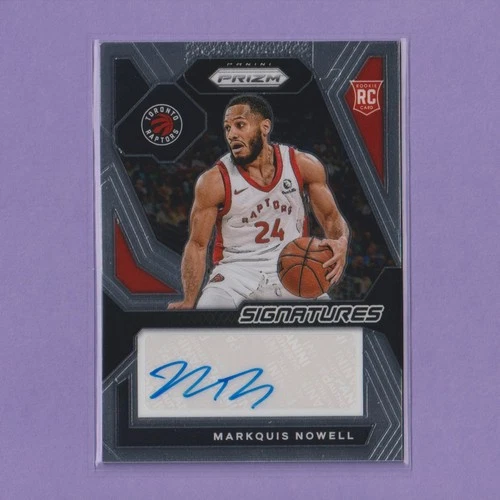 2023-24 Panini Prizm Rookie Signatures AUTO #RSI-NOW Markquis Nowell RC Rookie