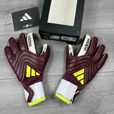 Adidas Copa League Goalkeeper Football Gloves ‘Burgandy’ - Size 8.5