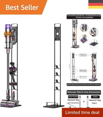 Dyson Staubsauger Halterung - Robuste Konstruktion, Kein Bohren Notwendig