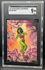 1993 Classic! She-Hulk! Marvel Masterpieces! Graded SGC 9
