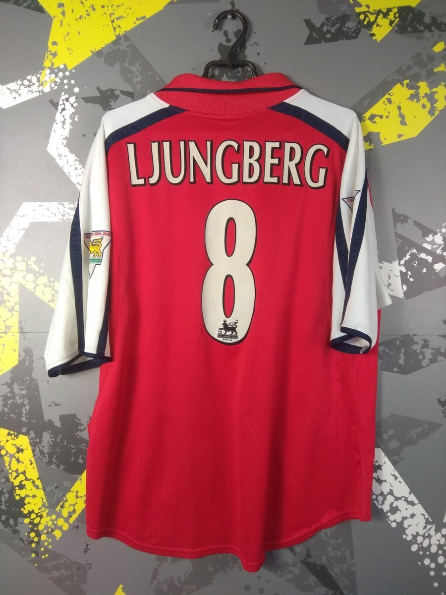 Ljungberg Arsenal Jersey Home football shirt 1999 - 2000
