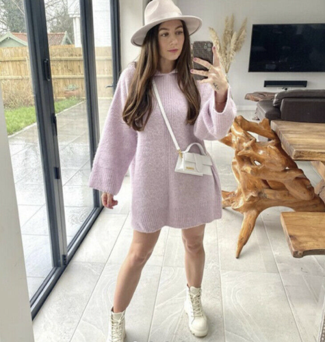 Zara LIMITED EDITION Lilac Oversized 