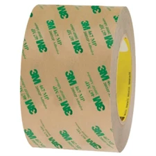 3" X 60 Yards 3M™ 467Mp Adhesive Transfer Tape Hand Rolls (6 Per/Case)