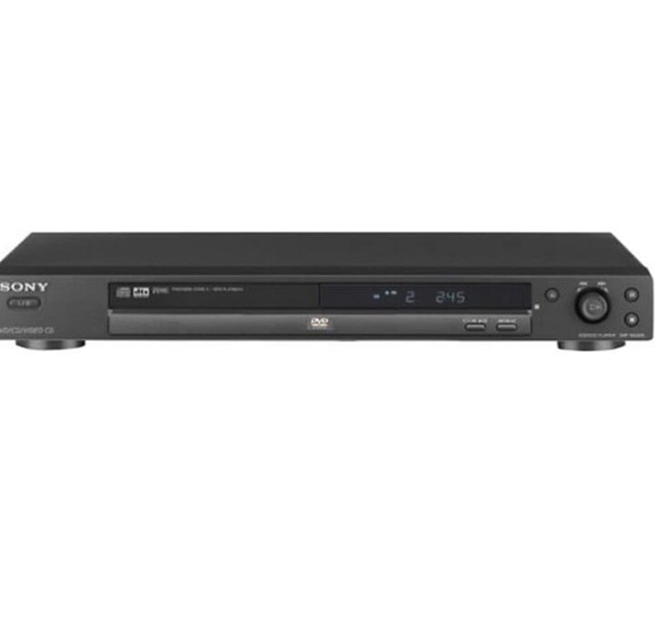 Sony CD R Music DVDPlayer DVP-NS325,Dolby Digital,DTS,MP3 out In Black w/Remote