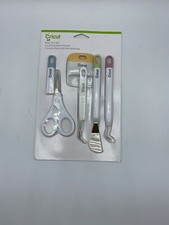 Cricut BASIC TOOL SET Spatula, Weeder, Scraper, Scissors, Tweezers NEW