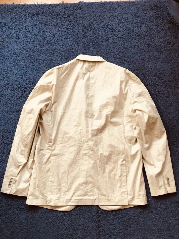 Blazer Hombre Traje Teory Ligero Talla 46 Pantalones 38 Tostado Foto 3 de 4