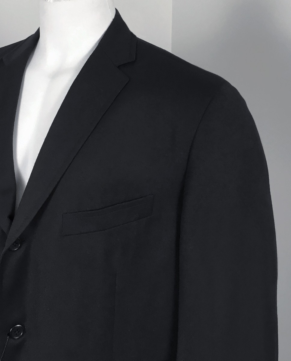 NEW Polo Ralph Lauren Sportcoat (Jacket)! 48 Long Black Cotton