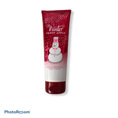 NEW Bath & Body Works Winter Candy Apple Triple Moisture Body Cream 8 oz
