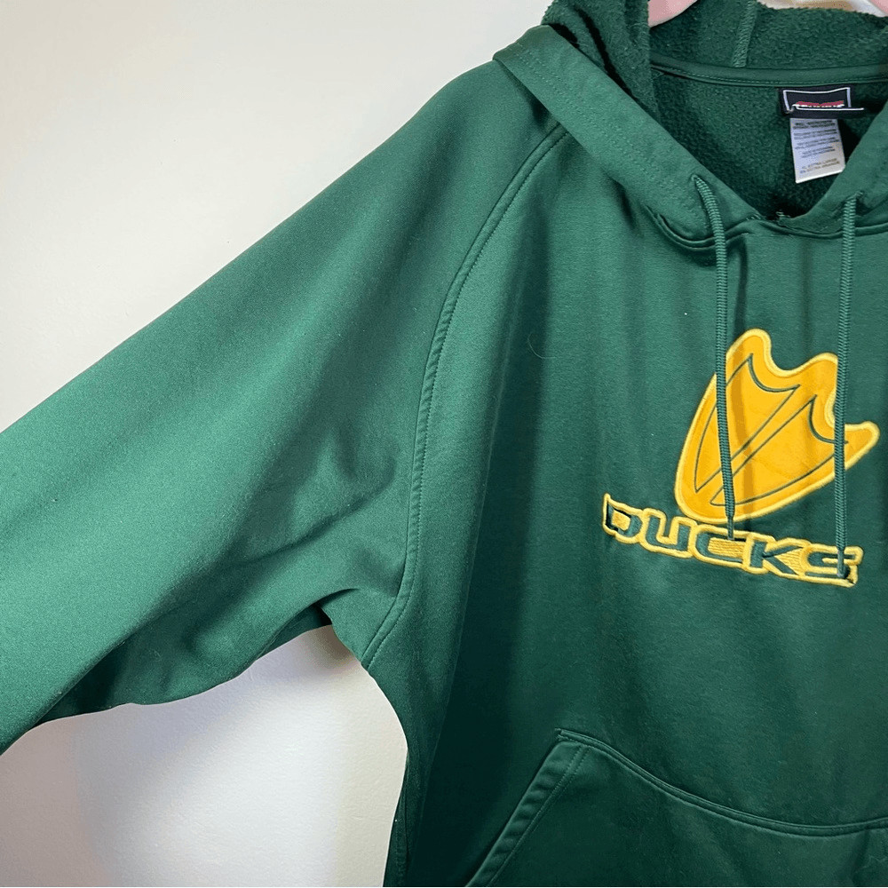 Genuine Stuff Green Oregon Ducks Hoodie XL View 5