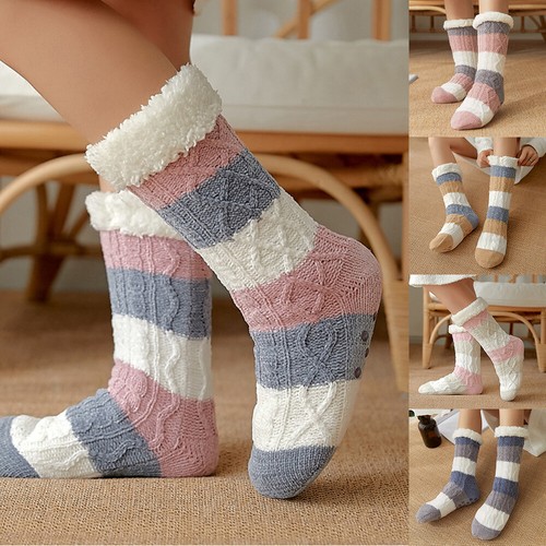 Lot De Chaussettes Femme Douces Polaire - Plusieurs Couleurs - Hiver Confort