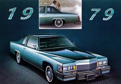 1979 Cadillac Coupe Deville Blue Refrigerator Magnet 40 Mil Thick Ebay