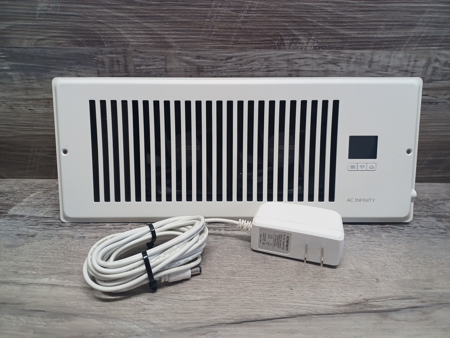 AC Infinity ACRBF4W Airtap T4 Quiet Register Booster Fan System