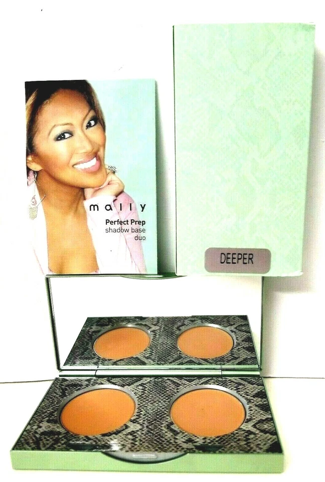 Mally Perfect Prep Shadow Base duo Matte and Pearl 0.26 oz DEEPER NEW in a BOX - Image 2 of 4